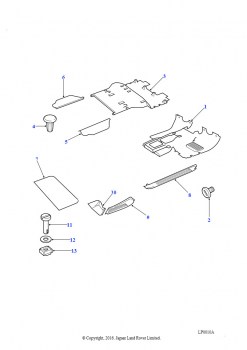 Коврики и отделочные элементы - с (V) XA410482
