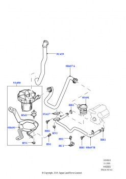Импульсная пневматическая система (M62 B44 4.4 V8 бензин)