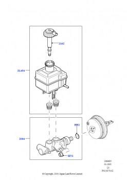 Главный цилиндр тормозной - системы
