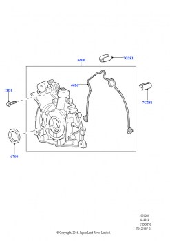 Масляный насос (Lion дизель 2.7 V6 (140 кВт))