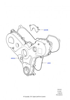 Крышки газораспредели. механизма (Lion дизель 2.7 V6 (140 кВт))