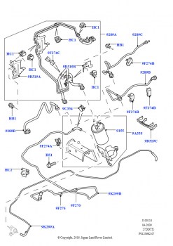 Топливные магистрали (Lion дизель 2.7 V6 (140 кВт))