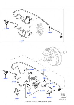 Вакуумное управл. и впуск воздуха (Lion дизель 2.7 V6 (140 кВт))
