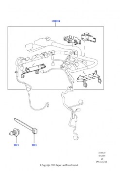 Зажимы электропроводки (Lion дизель 2.7 V6 (140 кВт))