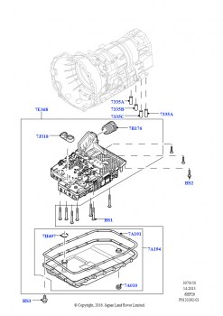 Блок клап.-гл.блок упр.и сервобл. (6-ступ.автом.ZF 6HP26Steptronic)