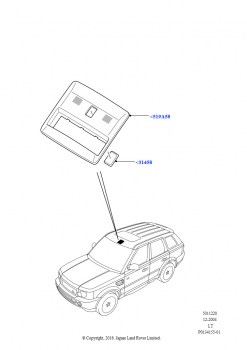 Потолочная консоль