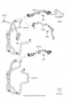 Шланги отопителя (Lion дизель 2.7 V6 (140 кВт))