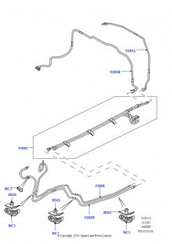Топливные магистрали (AJ бензин 4.4 V8 EFI (220кВт))