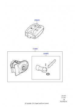 Компл.замков и ремкомпл. автомобиля