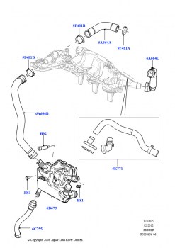 Сист.пониж.токс.выхл.-картер (2.2L DOHC EFI TC DW12)