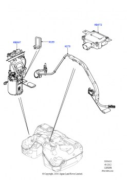 Топливный насос и датчик (3.2L DOHC MPI Petrol I6)