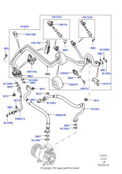 Система кондиционирования воздуха (2.2L DOHC EFI TC DW12, 2.2L CR DI 16V Дизельный)