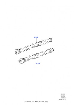 Распределительный Вал (3,6 л V8 32V DOHC EFi дизель Lion)