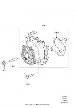 Вакуумное управл. и впуск воздуха (3,6 л V8 32V DOHC EFi дизель Lion)