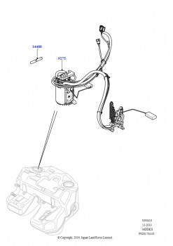 Топливный насос и датчик (3,6 л V8 32V DOHC EFi дизель Lion)