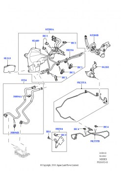 Топливные магистрали (3,6 л V8 32V DOHC EFi дизель Lion)