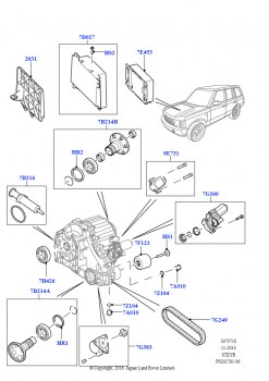 Элементы раздаточной коробки (6-ступ.автом.ZF 6HP26Steptronic, 8-ступенч.авто.кор.пер.ZF 8HP70 4WD, 6-ступенч. АКПП ZF 6HP28, 6-ступенч.механич. ZF S6-53)