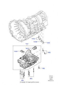 Блок клап.-гл.блок упр.и сервобл. (3,6 л V8 32V DOHC EFi дизель Lion, 6-ступ.автом.ZF 6HP26Steptronic, Cologne V6 4.0 EFI (SOHC), 6-ступ.автом.ZF 6HP26Steptronic, Lion дизель 2.7 V