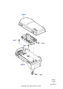 Блок электронного управления (5,0 л OHC SGDI NA V8 бензин - AJ133, 4.4L DOHC DITC V8 Diesel, 5,0 л OHC SGDI SC V8 бензин - AJ133)