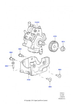 Топл.насос выс.давл.-дизель (Lion дизель 2.7 V6 (140 кВт))