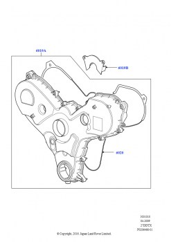 Крышки газораспредели. механизма (Lion дизель 2.7 V6 (140 кВт))