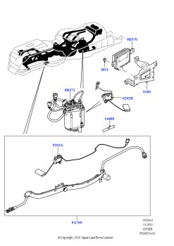 Топливный насос и датчик (Cologne V6 4.0 EFI (SOHC))