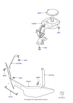 Держатель запасного колеса