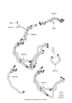 Шланги отопителя (Дизель 3,0 л 24V DOHC V6 TC)